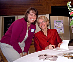 Colleen Baldrica at Book Signing Event